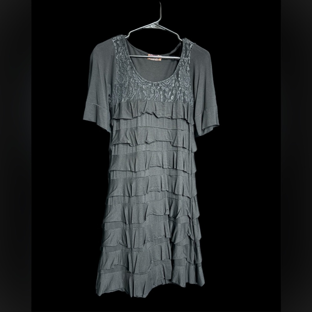 Ruffled cocktail dress from boutique brand in Turkey size small
